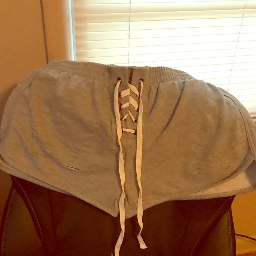 Grey comfy shorts!